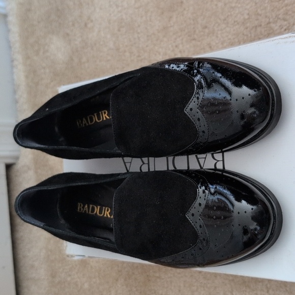 Badura Shoes - Fabulous Black Loafer Style Shoes Handmade In Poland. Leather